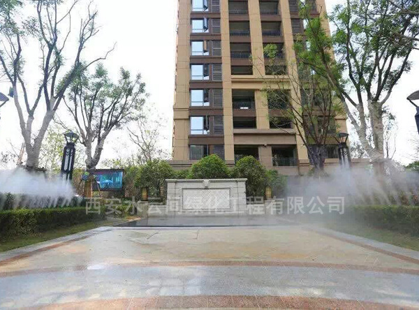 小區(qū)景觀(guān)造霧